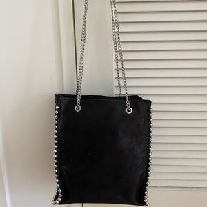 Zara studded tote bag
